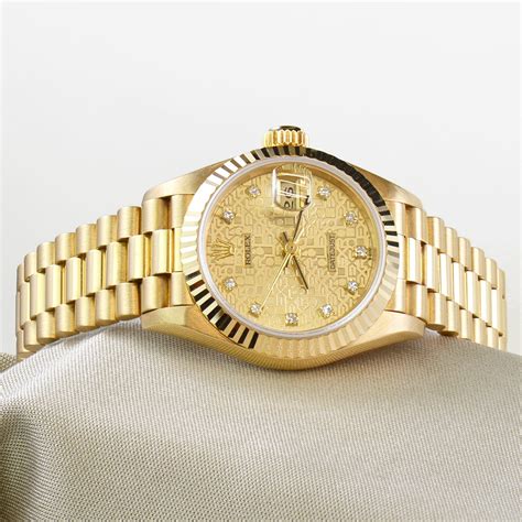 womens gold rolex oyster perpetual datejust|Rolex Datejust yellow gold price.